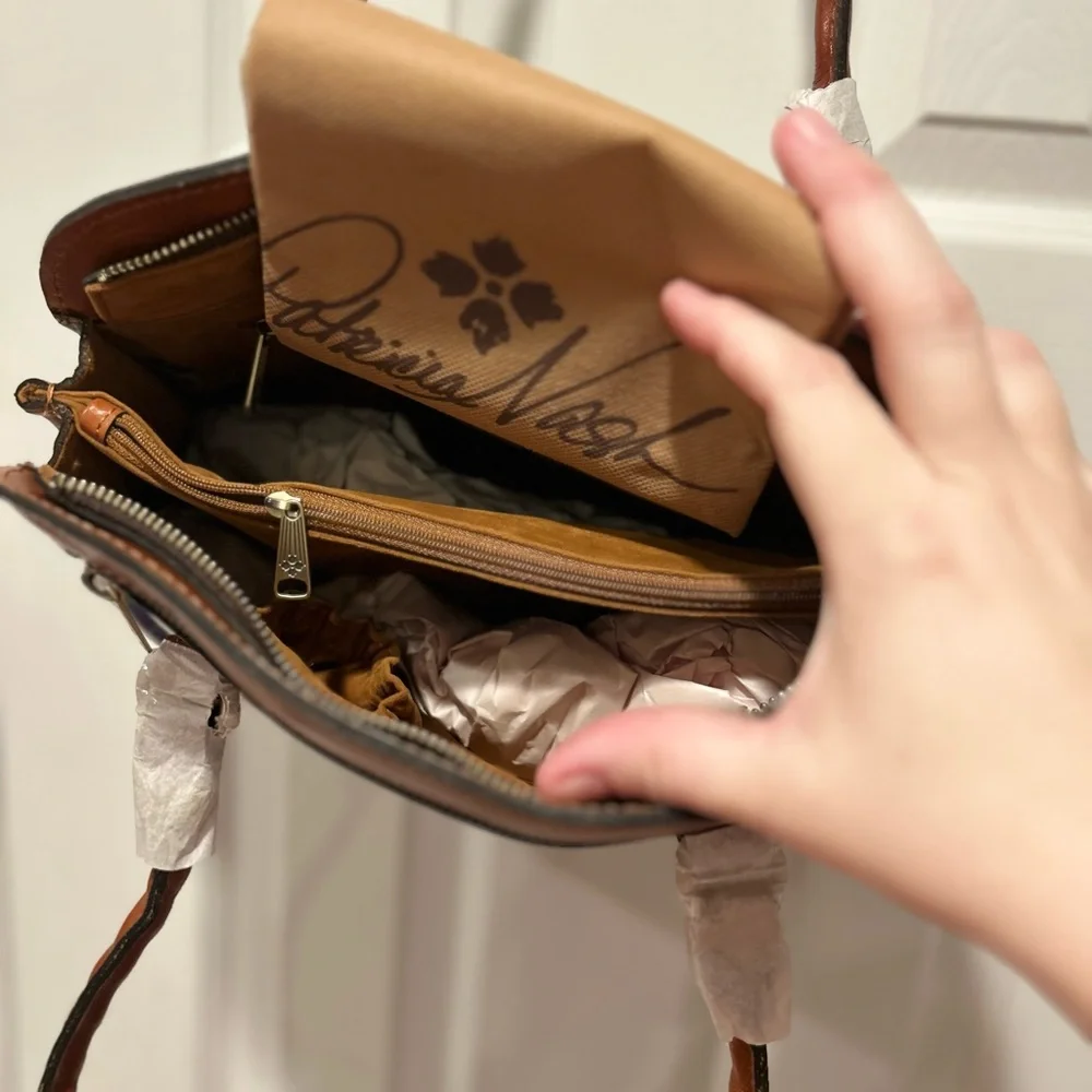 Patricia Nash Multicolor Floral Shoulder Bag - Picture 4 of 4